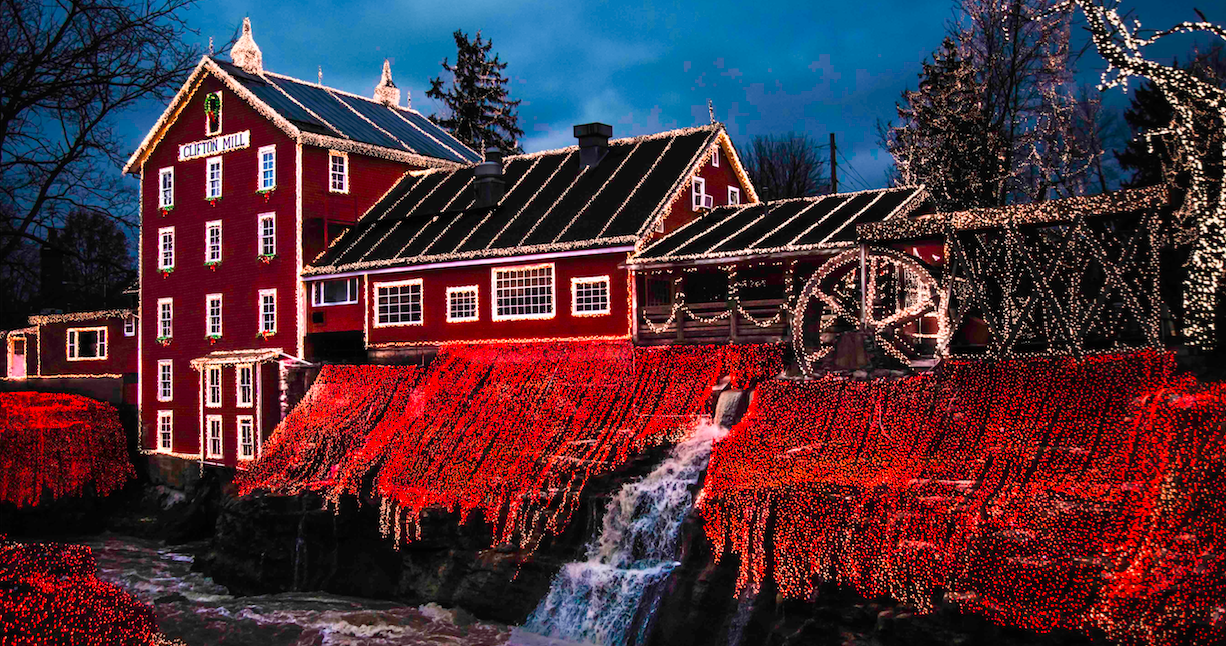 The Legendary Lights of Historic Clifton Mill Discover Dayton Ohio